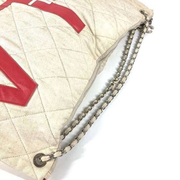 CHANEL Quilted Logo LA CC CC Mark charm included Bag Chain bag Shoulder bag - Picture 10 of 16